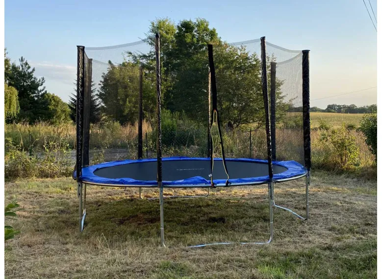 Trampoline Atlas Ø 2,44 m Bleu - Jardideco
