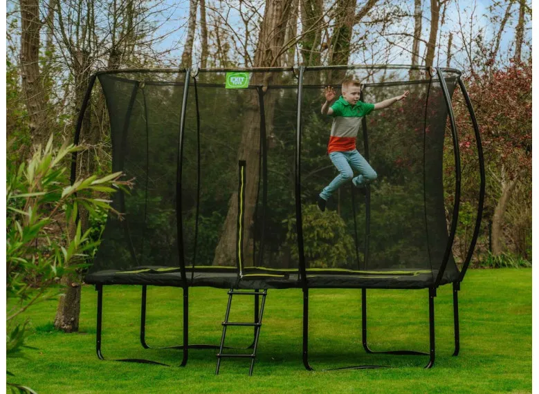 Trampoline Silhouette rectangulaire 244 x 366 cm - Exit Toys