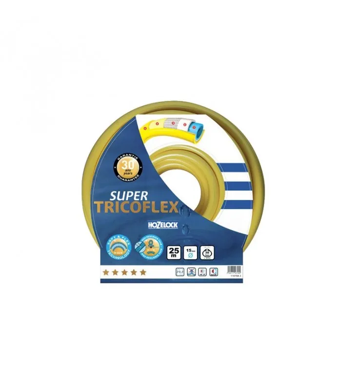 Tuyau d'Arrosage SUPER TRICOFLEX ULTIMATE 25m Ø 15 mm