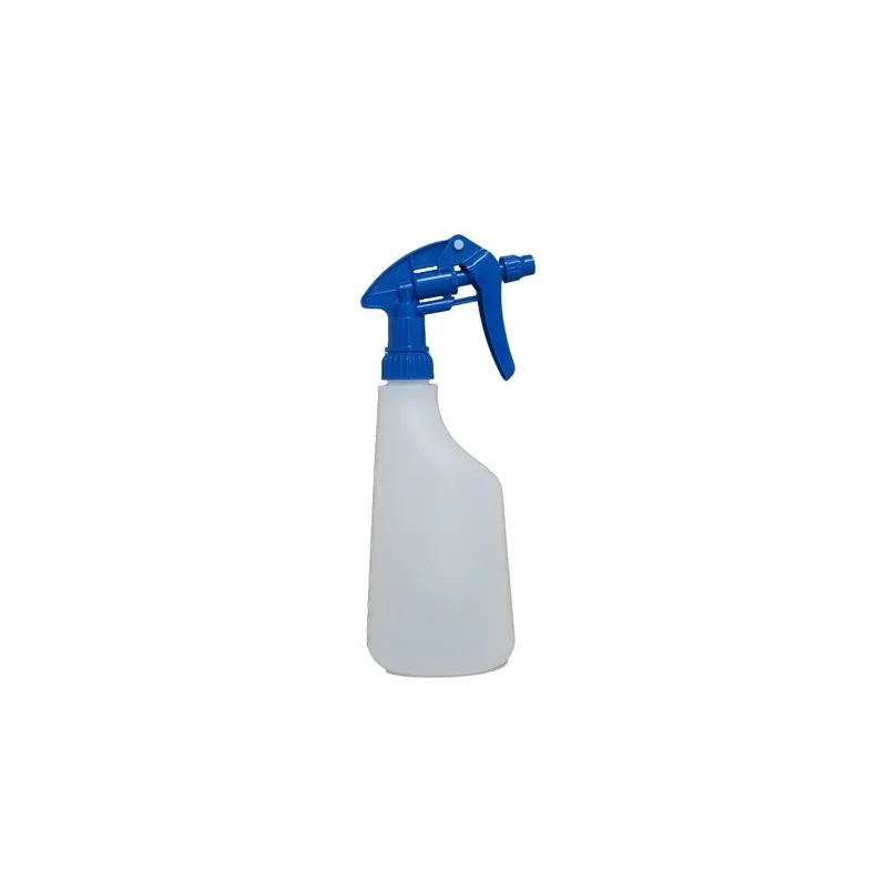Vaporisateur complet flacon 600ml tete de pistolet bleu