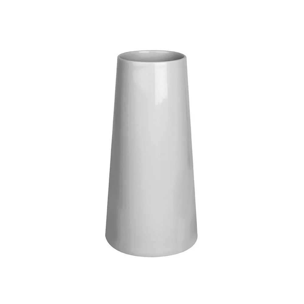 Vase blanc en porcelaine Modulo DEGRENNE