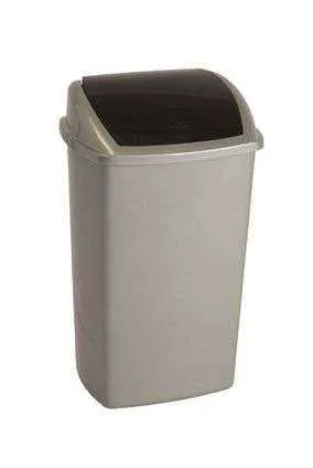 Poubelle Swingtop 50 Litres GRISE