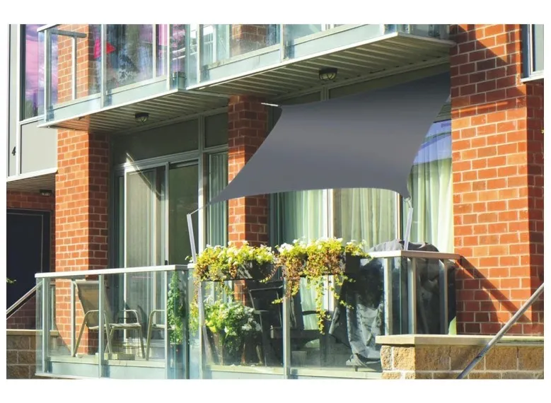 Voile d'ombrage rectangulaire FIRST - 2,00 x 1,40 m - Jardiline