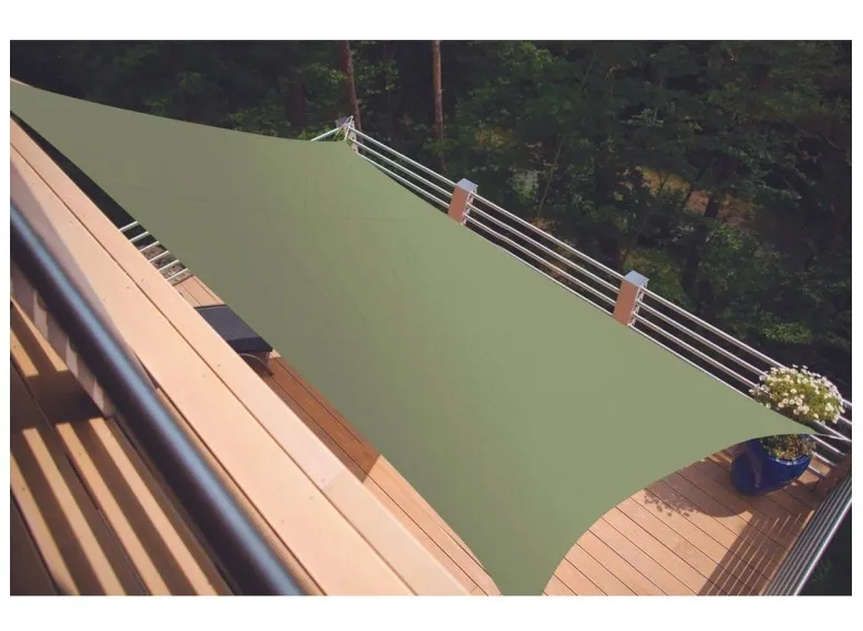 Voile d'ombrage rectangulaire SERENITY - 4,20 x 3,00 m - Jardiline