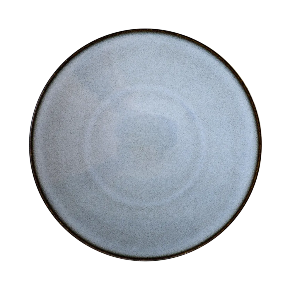 Assiette Plate Tourron Ecorce Ø26 cm / H 3,5cm