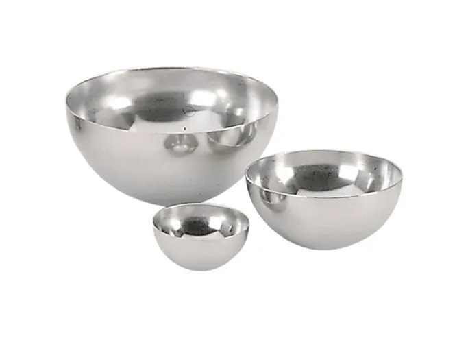 Calotte inox (demi-sphere) ø 16 cm