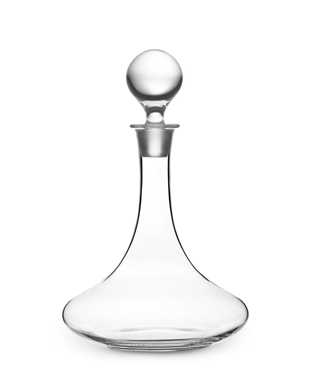 Carafe Capitaine 75 cl en verre soufflé bouche pour vins rouges jeunes aux arôm