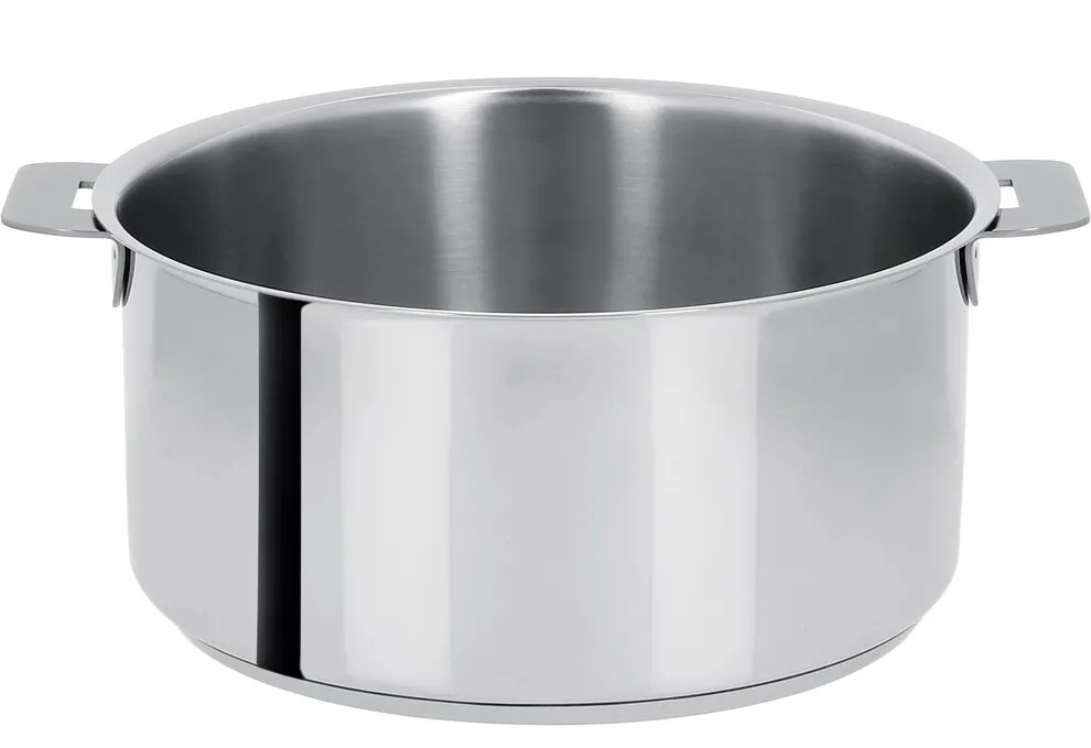 Casserole 20 cm inox Mutine amovible