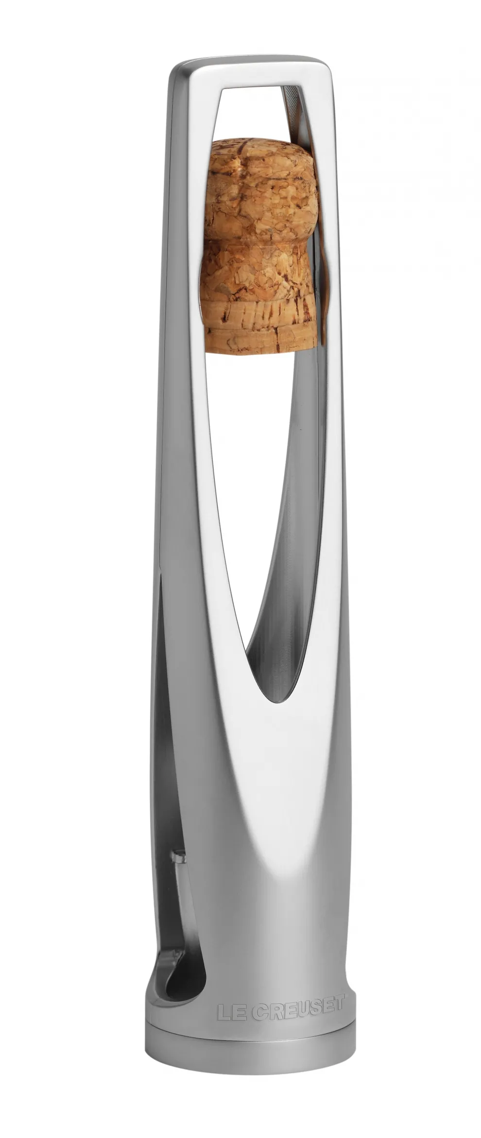 Tire-bouchon pour vins effervescents Acier Brossé Pop bulle SW 105