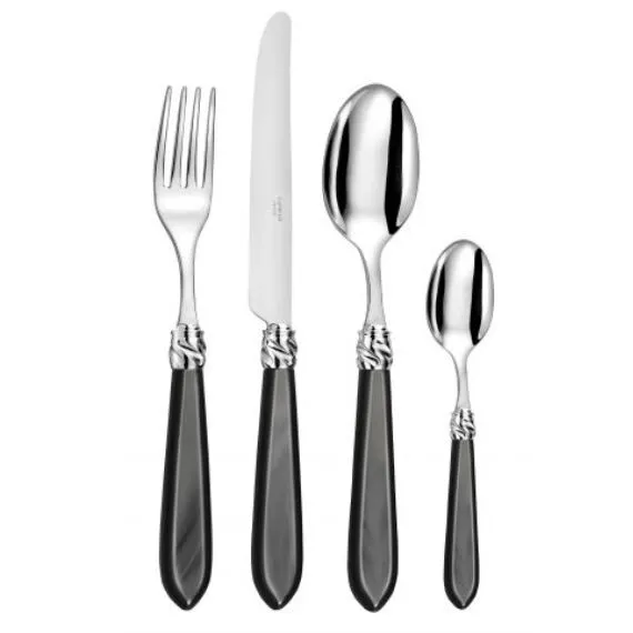 Coffret de 24 pièces Diana nacré noir