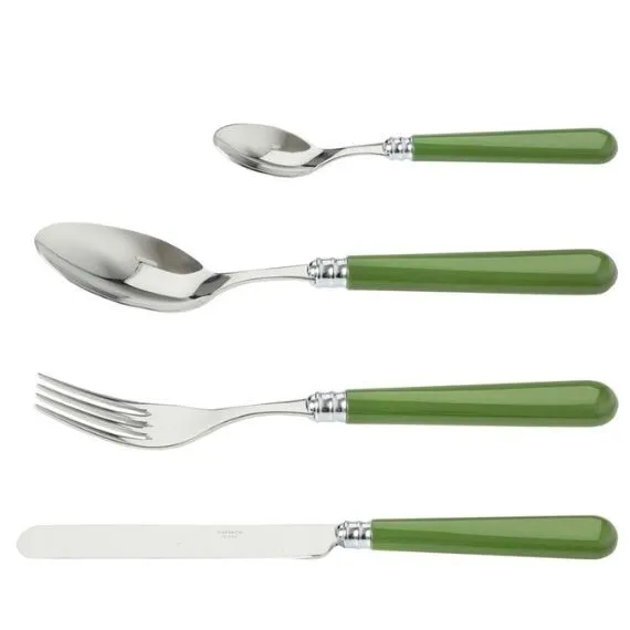 Coffret de 24 pièces Newbridge vert olive