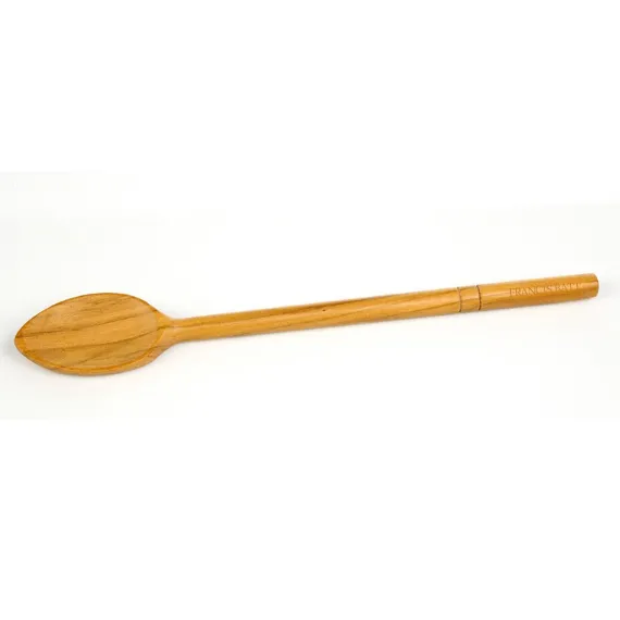 Cuillère à ragout ou cuillère anglaise 25 cm en bois d'olivier olivier