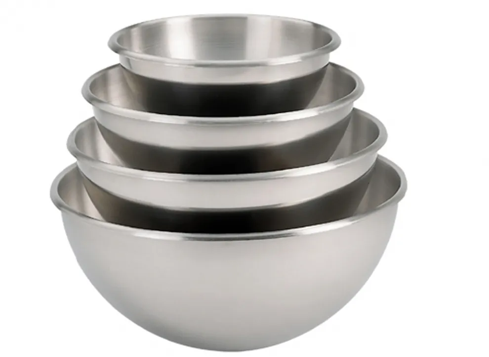 Bassine 1/2 spherique inox ø 30cm