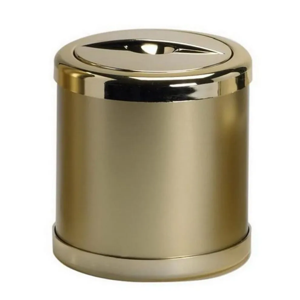 Seau à glaçons rond rond Glacebox doré