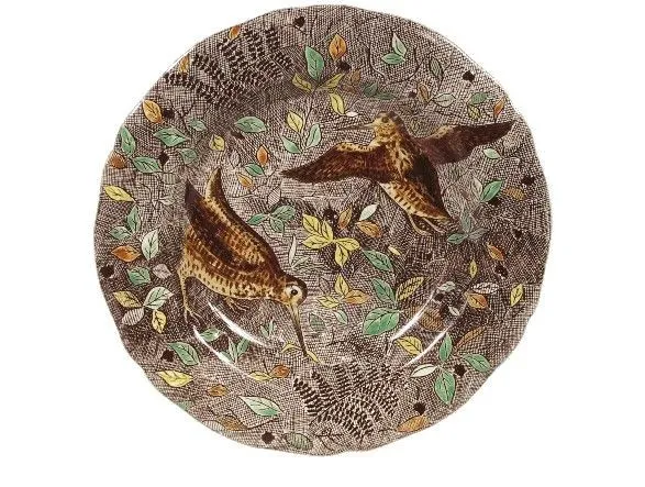 Assiette Creuse 26.3 cm Bécasse RAMBOUILLET