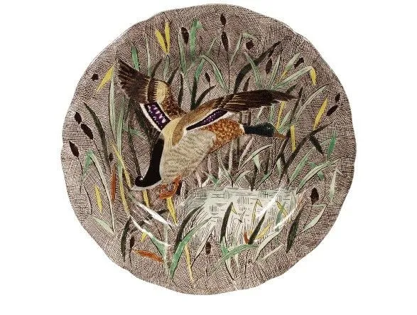 Assiette Creuse 26.3 cm Canard RAMBOUILLET