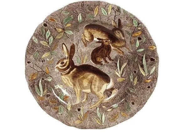 Assiette Creuse 26.3 cm Lapin RAMBOUILLET
