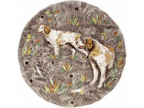 Assiette Dessert 23.2 cm Epagneul RAMBOUILLET