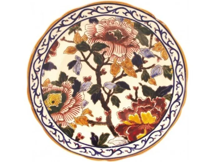 Assiette Dessert 22.4 cm PIVOINES