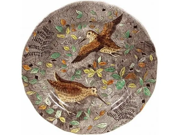 Assiette Plate 26.3 cm Bécasse RAMBOUILLET