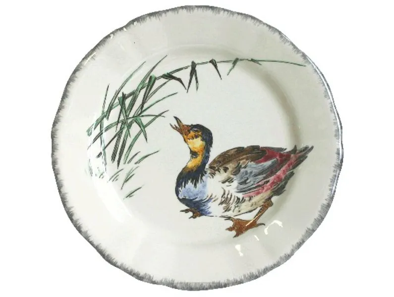 Assiette Plate 26.3 cm Canard GRANDS OISEAUX