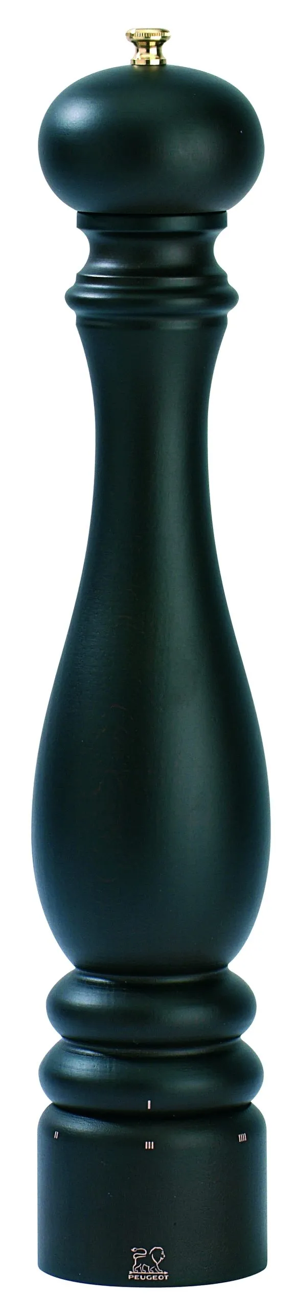 Moulin à Poivre Manuel 40 cm en Bois Chocolat PARIS U'SELECT