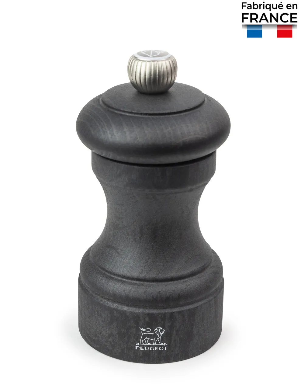 Moulin à sel Manuel 10 cm Graphite BISTRO