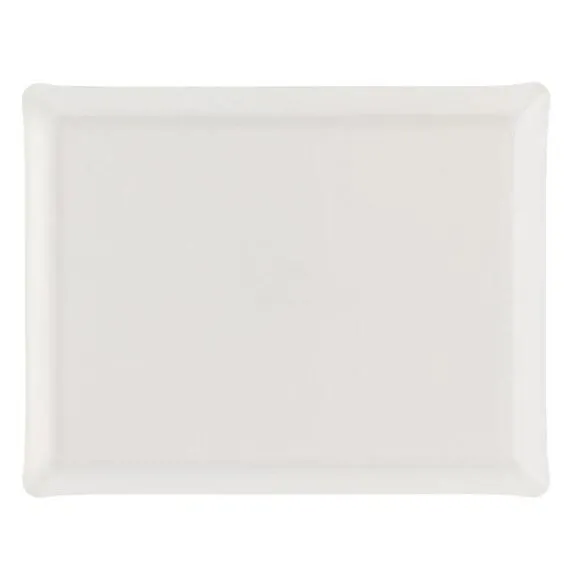 Plateau Acrylique 37 x 28 cm Lin Blanc