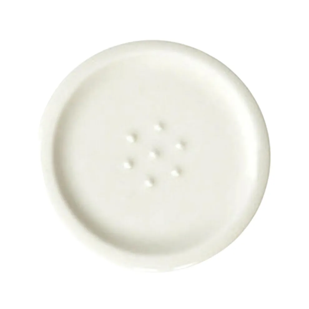 Porte savon Cantine Craie Ø 12 cm/ H 0,5cm