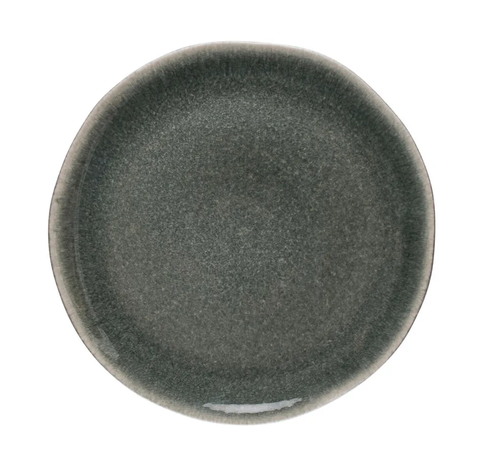 Assiètte Ronde L Orage Uni* Maguelone 26,5 cm