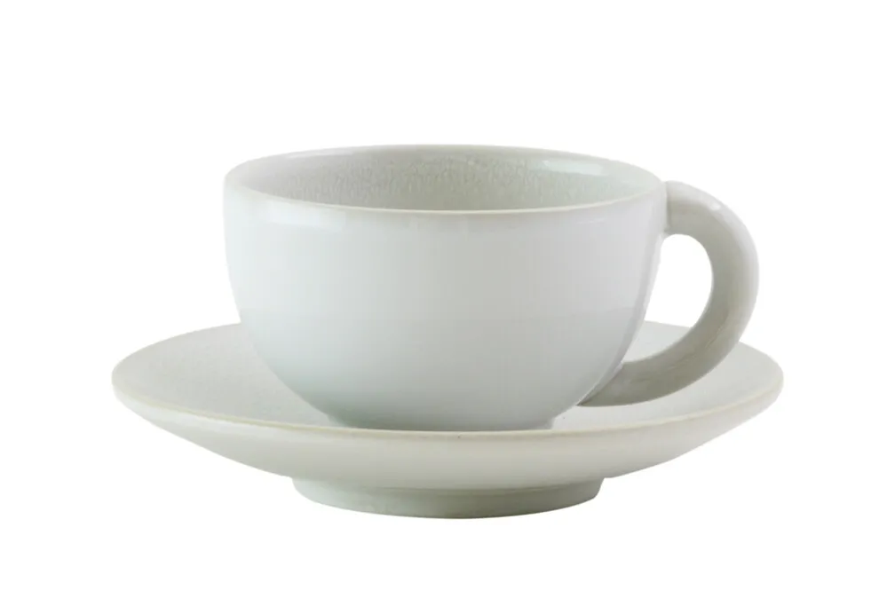 Tasse & Soucoupe Thé TOURRON NEIGE