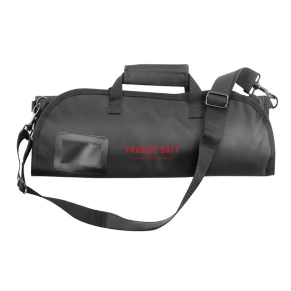 Trousse souple à coutellerie à bandoulière - 12 emplacements